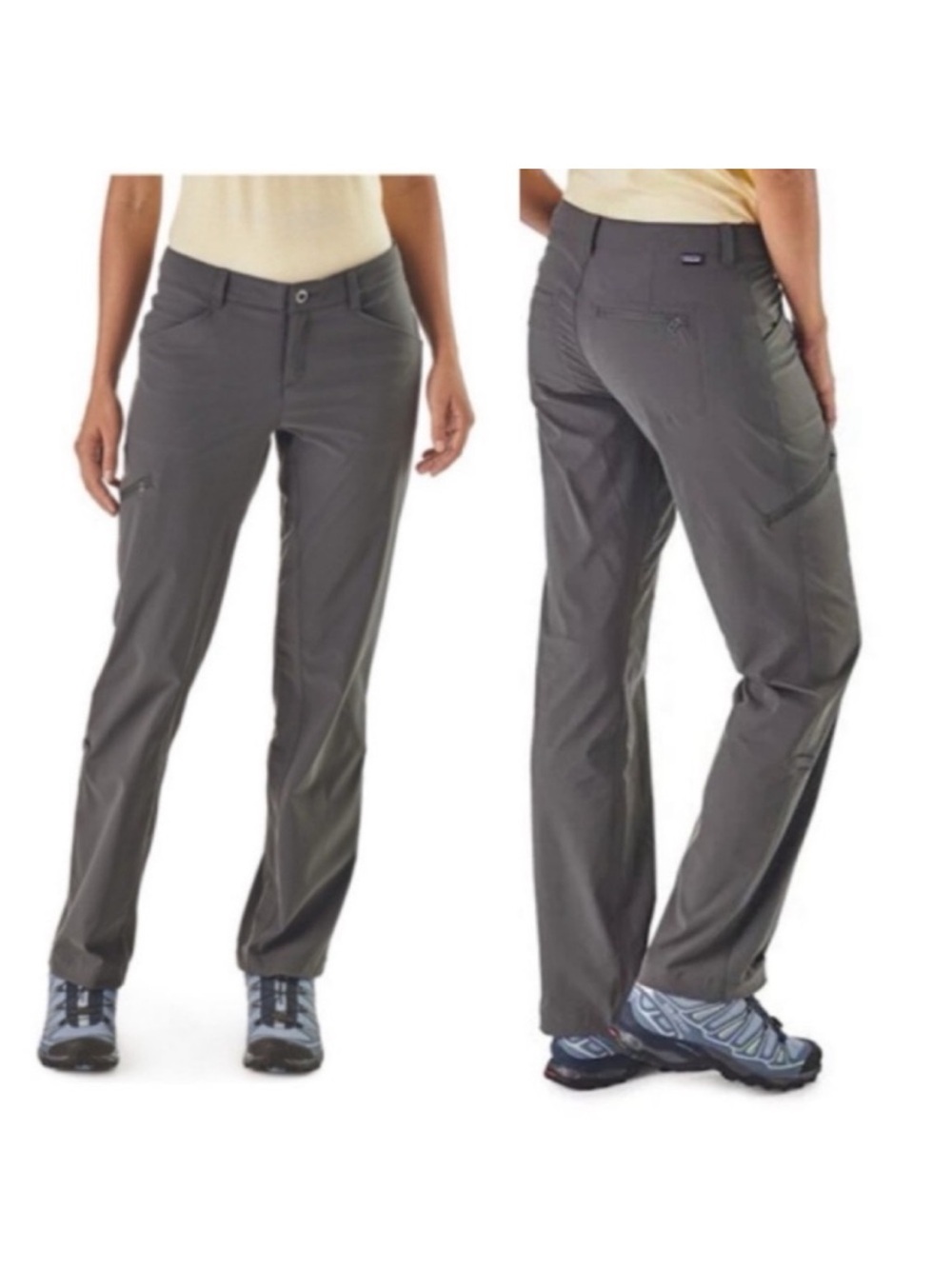 Patagonia Quandary Pants Size 6 Forge Grey Convertible Gorpcore Utility